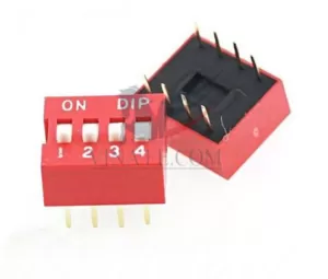 Công Tắc Gạt 4 Kênh 8 Chân